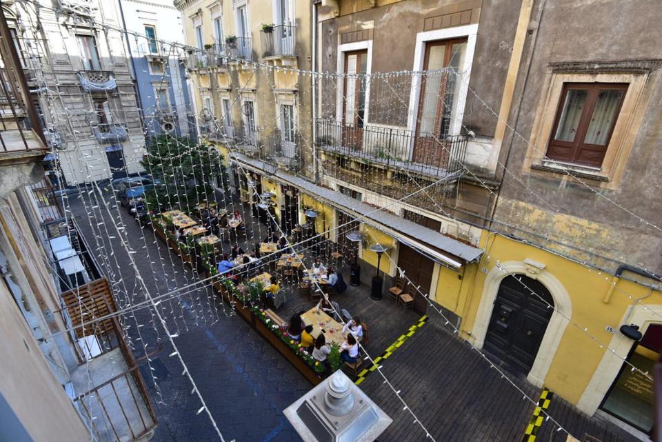 Anfiteatro Le Suites Catania Exterior foto