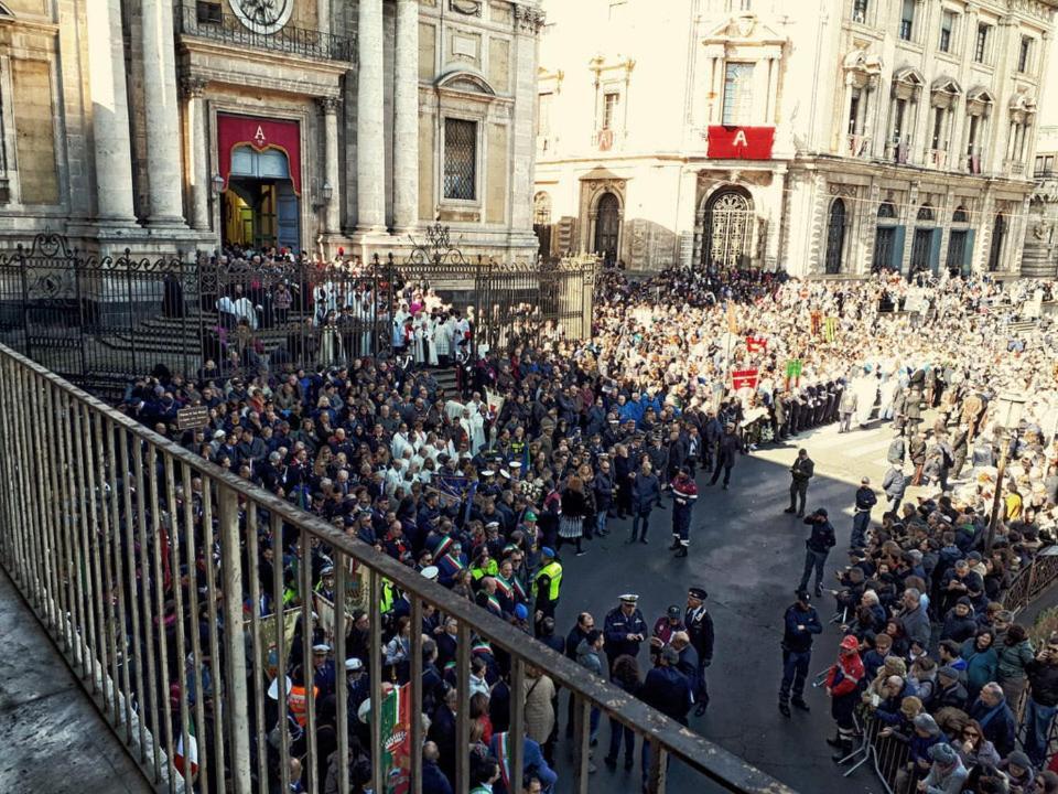 Anfiteatro Le Suites Catania Exterior foto